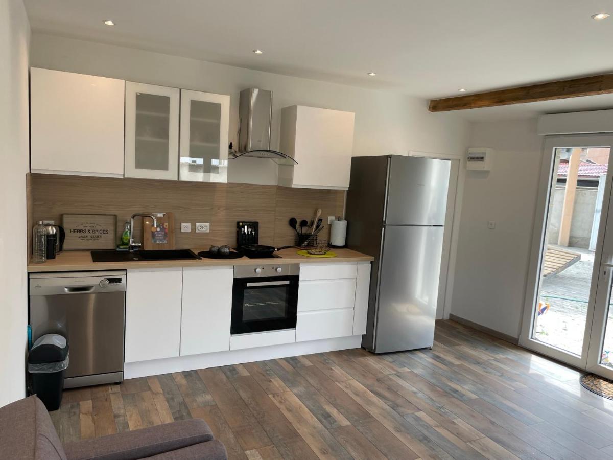 Studio 23 M2+Wifi +Parking Prive Aparthotel Oullins Buitenkant foto